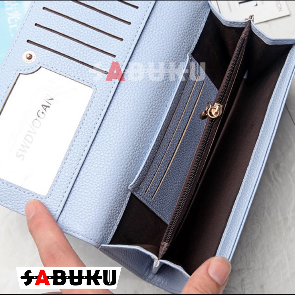 Dompet Wanita Panjang Hp  Fashion  Korea Haseyo Women Long Wallet - 089