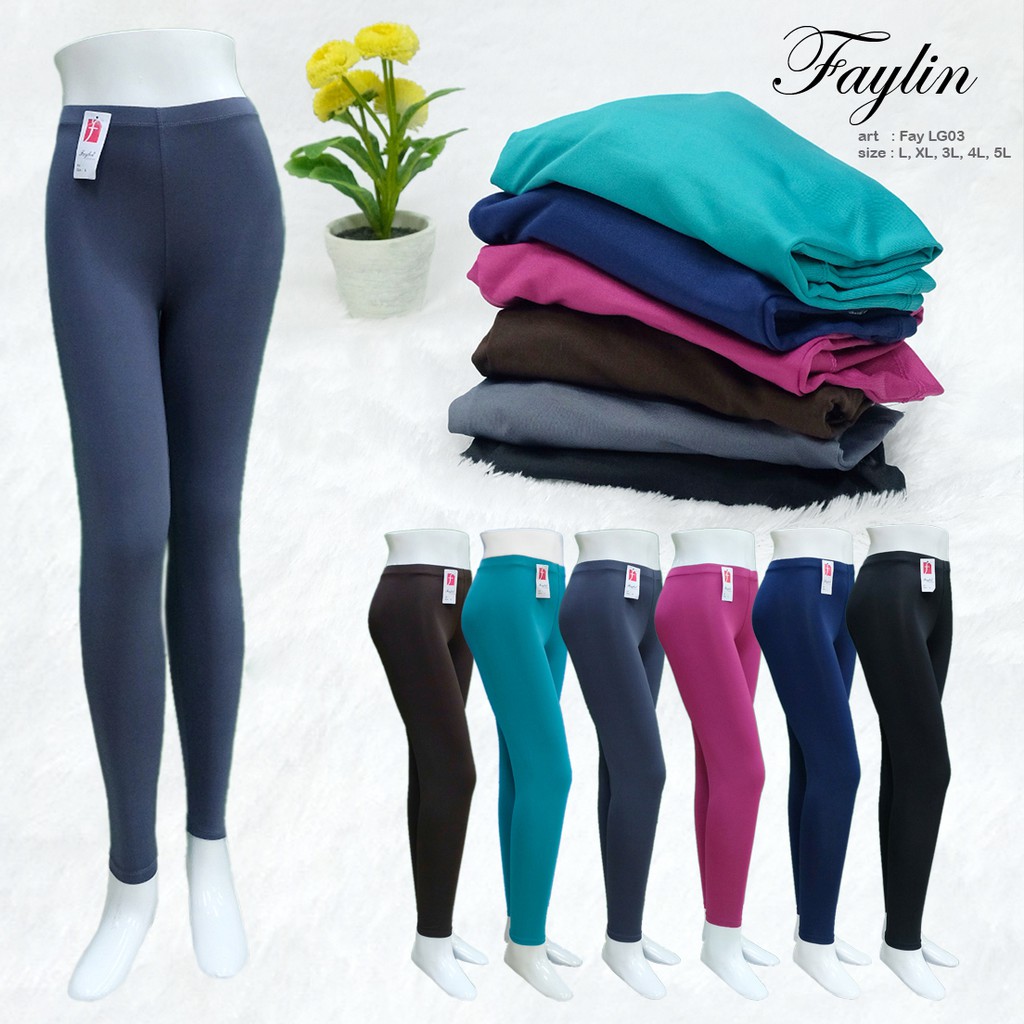 FAYLIN | Celana Leging Panjang Dewasa / Celana Leging Panjang Ketat art Fay LG03