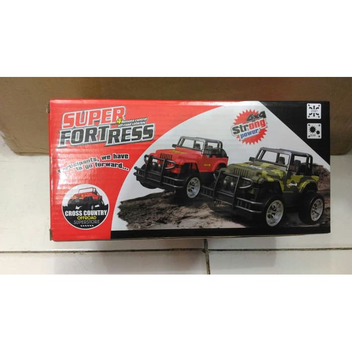 BEST SELLER Super Fort Ress Remote Control/ Mainan Mobil Jeep Besar Remote Murah PROMO