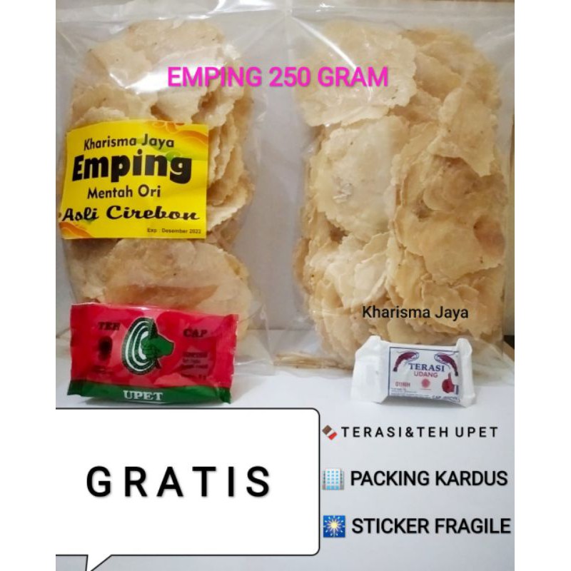 

EMPING MENTAH ORIGINAL 250 gram