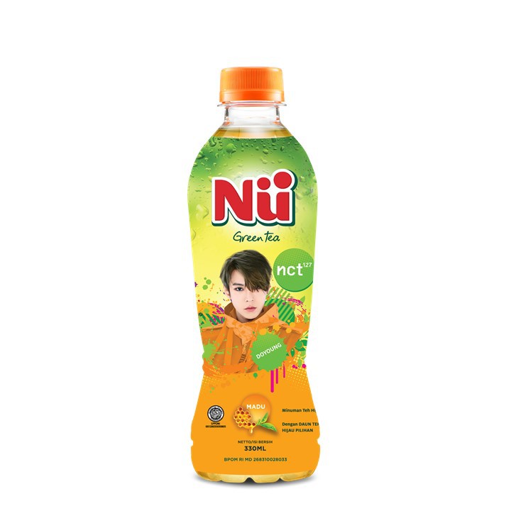 

Nu Green Tea Honey Special Edition Nct 127 (Mark/Taeyong/Doyoung/Johnny/Taeil) 330 ml