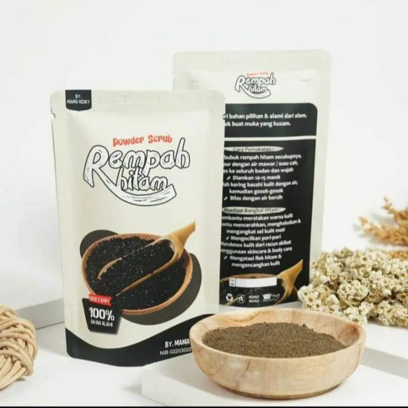 lulur bangkal rempah hitam by Mama rezky