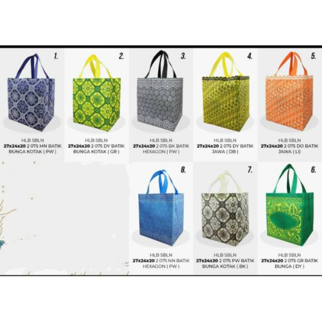 

Goodie bag tas kain spunbond