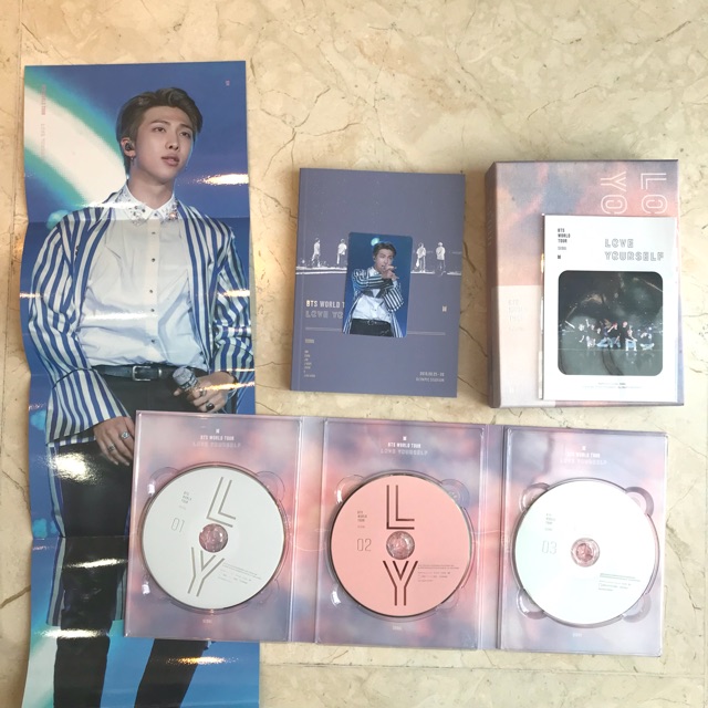 QUICK SALE BTS LY DVD SEOUL FULLSET RM NAMJOON