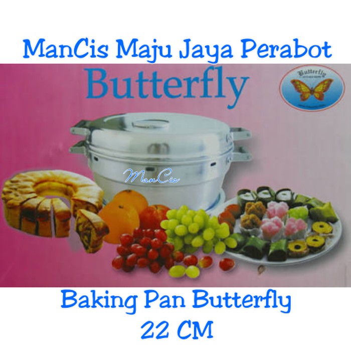 Baking Pan Butterfly 22 CM / Loyang kue bolu / bolu panggang