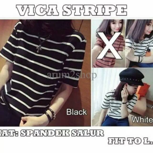 Vica stripe L