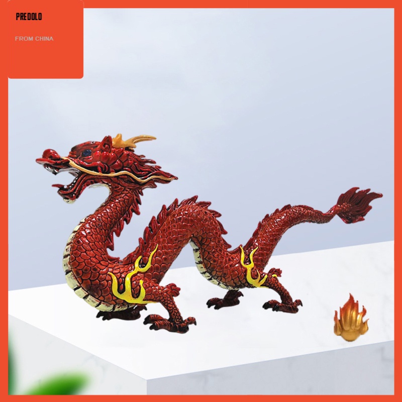 [In Stock] Dragon Figure Toy Solid Animal Model Mythical Beast Realistic Figurines