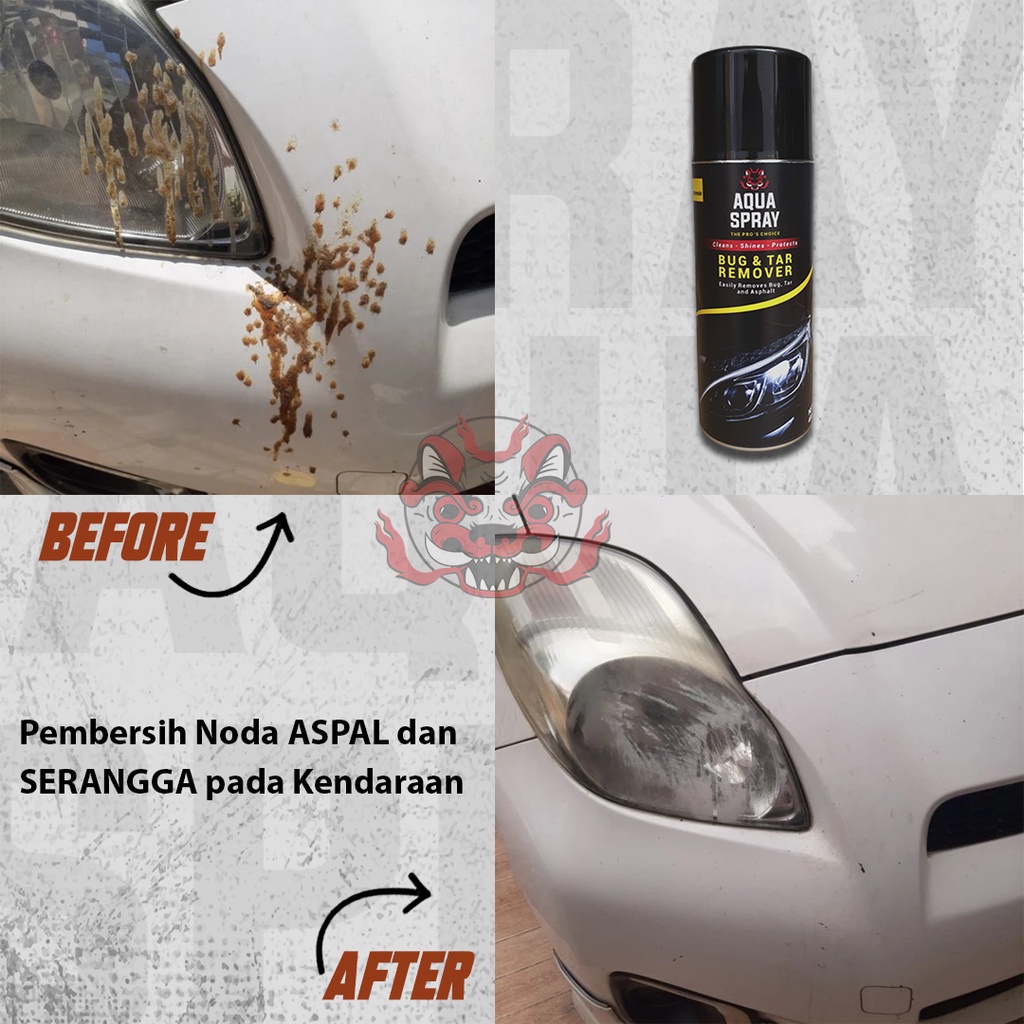 Aqua Spray - Tar Remover Spray Pembersih Noda Aspal Kendaraan Buy 1 Get 1