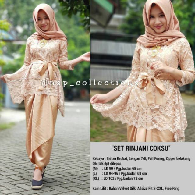  ORIGINAL Kebaya Modern kebaya brokat  setelan kebaya 