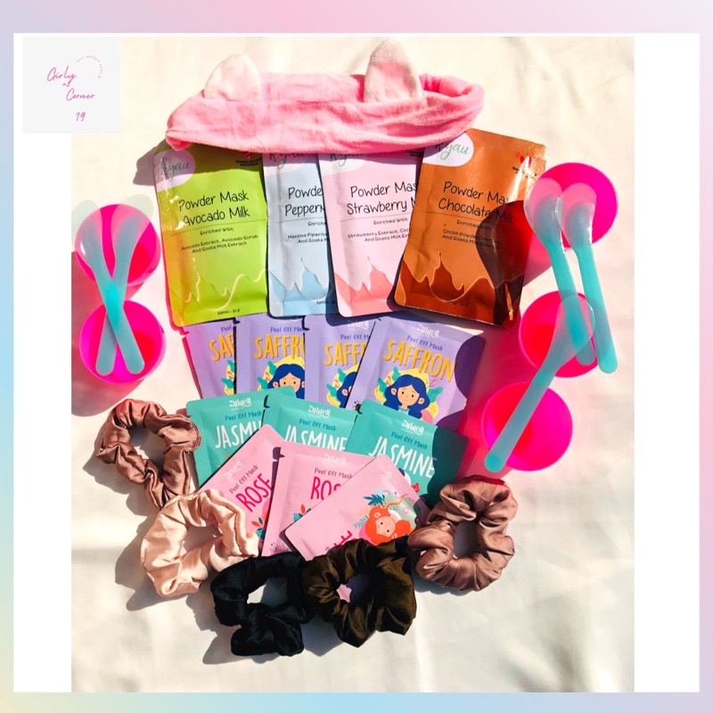 Paket Usaha 14 masker peel off dan 16 free gift