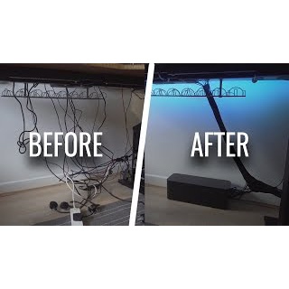 IDN TECH - Klip Kabel Tempel untuk Manajemen Kabel 30PCS - LP124