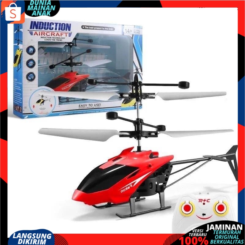 Mainan RC Helicopter Remot Control 2CHANNEL-AXIS Headless Quadcopter NEW | Helikopter Remote Control