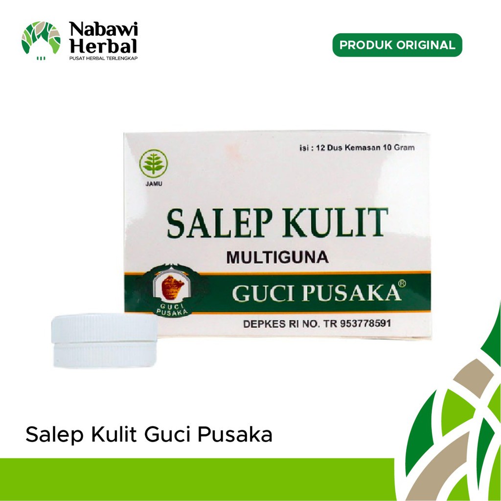 

Nabawi Herbal Sawangan - Salep Kulit Guci Pusaka 10gr