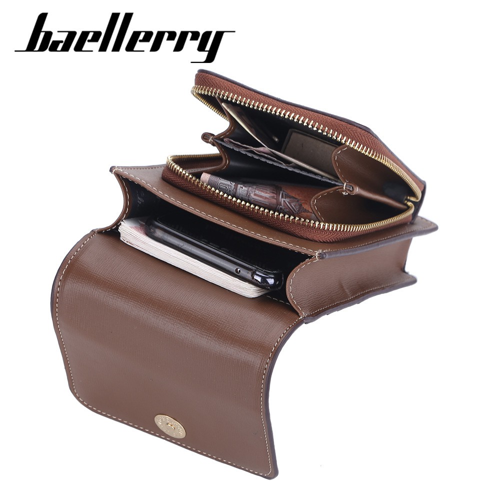 BAELLERRY N2362 Tas Selempang Wanita Tas Handphone Sling Bag PU Leather Premium WATCHKITE WKOS