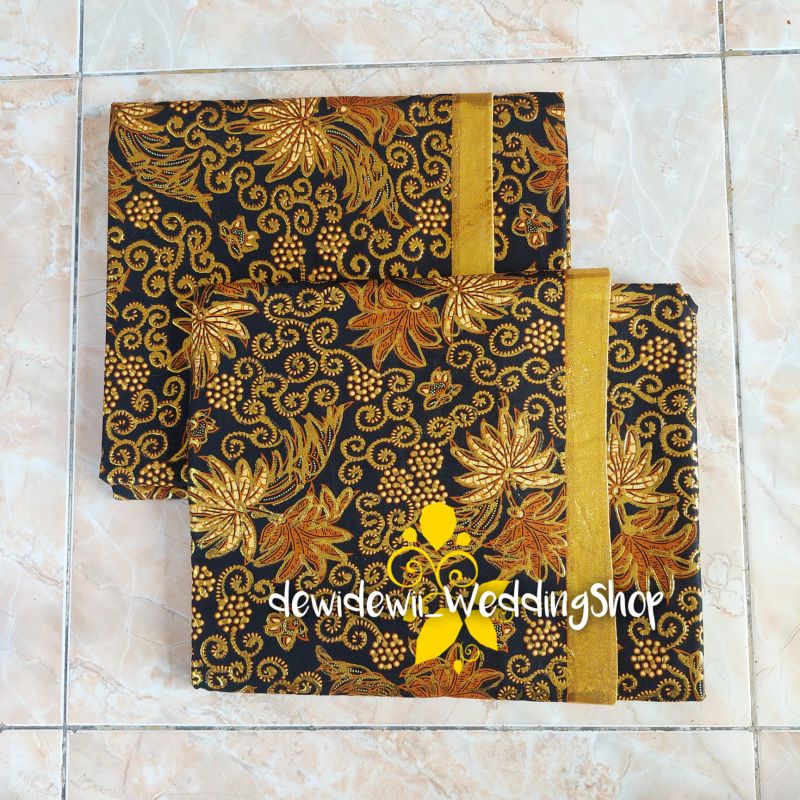 1set Jarik + Blangkon Pengantin, Motif Ukel