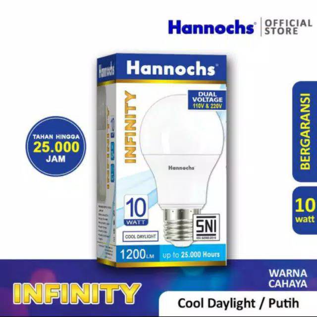 Lampu LED Hannochs INFINITY 3, 5, 8, 10, 12, dan 15 Watt