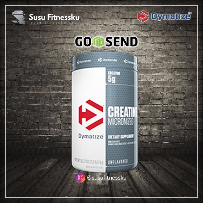 Dymatize Creatine Micronized 1000 gr 1 kilo 1 kg Murah