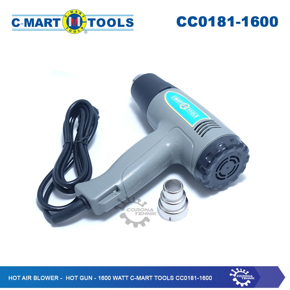 Hot Air Blower - Hot Gun - 1600 Watt C-Mart Tools CC0181-1600