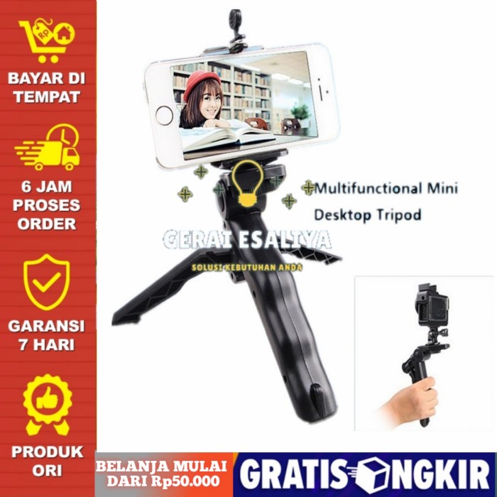 Mini Foldable Folding Tripod Stand Smarephone/GoPro/Xiaomi Yi