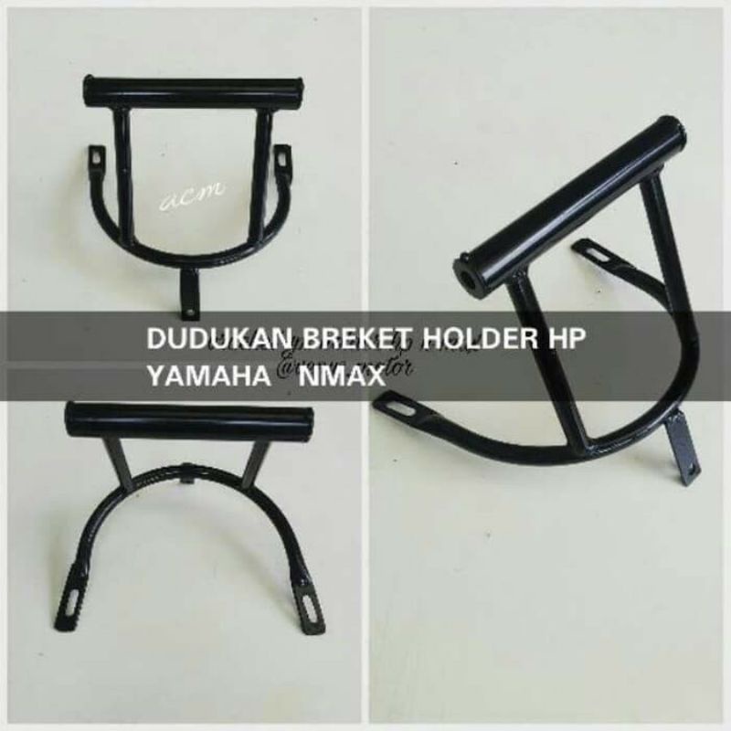 breket dudukan holder HP handphone yamaha Nmax 2015 2016 2017 2018 2019