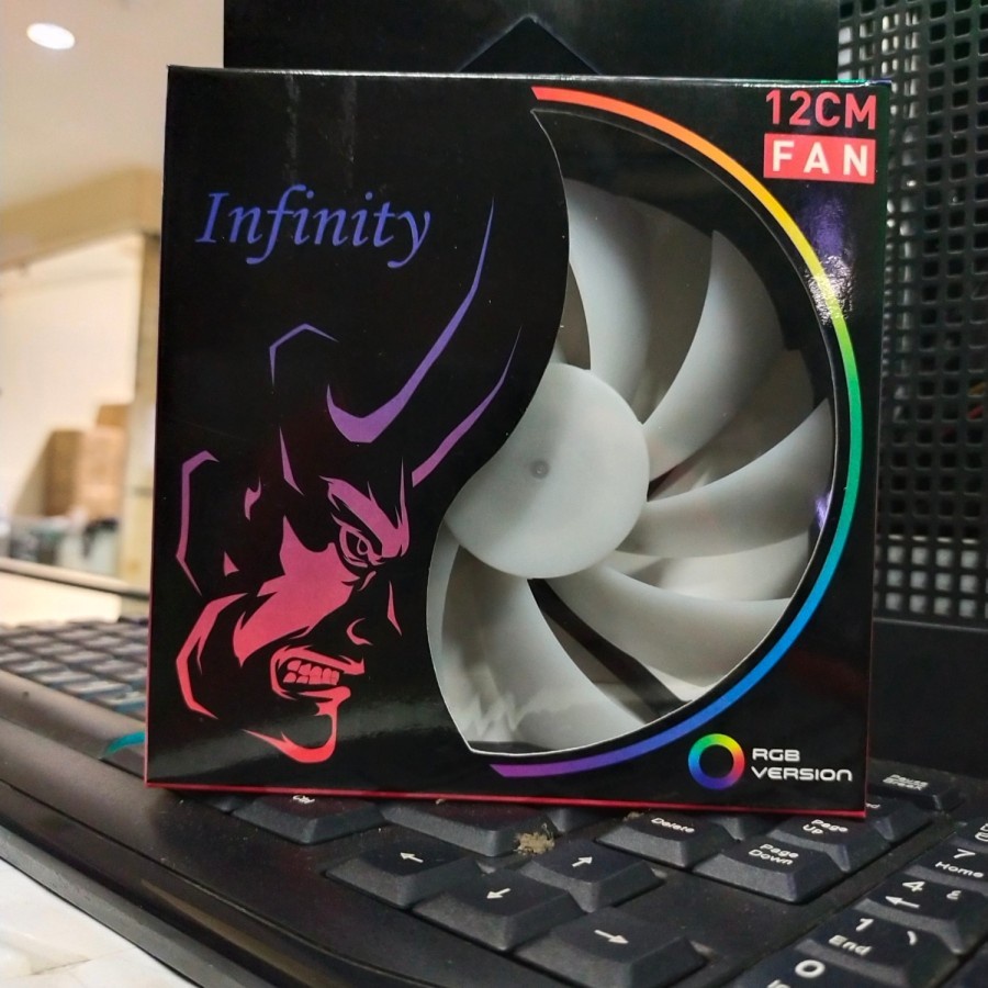 Fan Casing Kipas RGB 12 cm Infinity RGB Version