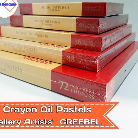 

Grosir Meriah Crayon Oil Pastels Artists 12 - Artists 24 - Artists 36 Greebel