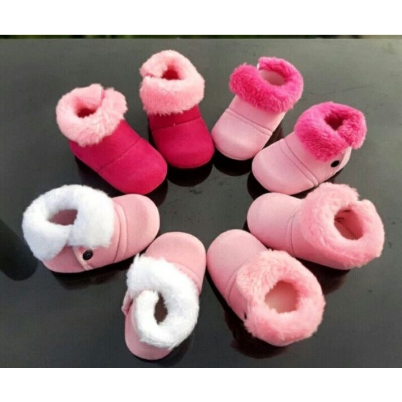 sepatu bayi 0-12 bulan cew &amp; cow