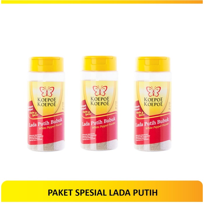 

Fe01Ggg Paket Spesial Lada Putih Lada Putih 85 G 3 Pcs F30E1F11