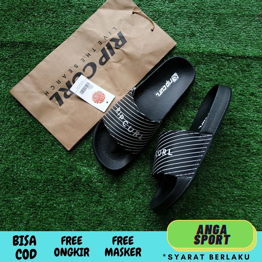 SANDAL SLIDE COWOK RIPCURL / SANDAL SLOP PRIA / SANDAL SURFING / SENDAL DISTRO / SANDAL FLIP FLOP