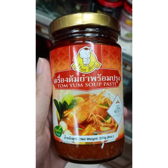 

Thai boy Tom yum soup sauce 230gr