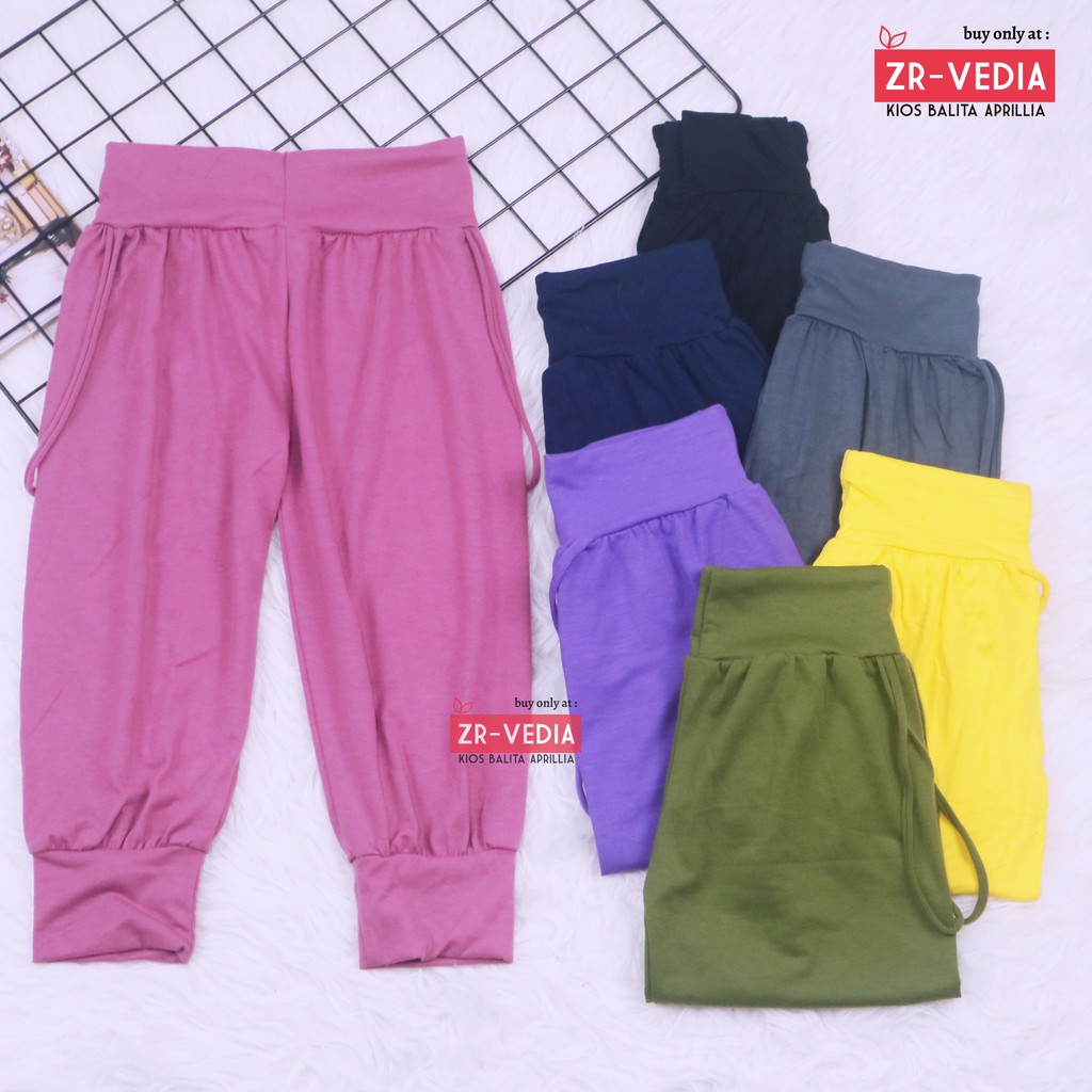 Aladin Polos uk 7-12 Tahun Celana Anak Perempuan Harian Pants Kids Murah Adem Motif Polos Panjang kiosbalitaaprilia