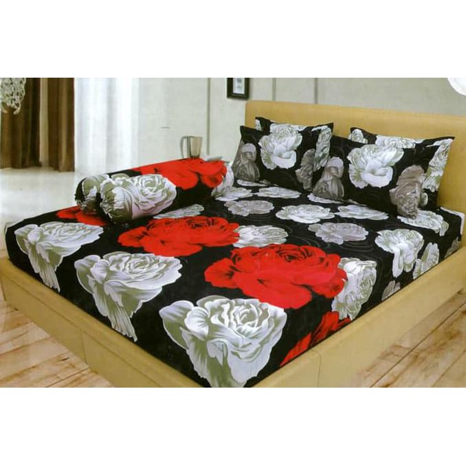 BAGUS BANGET  Sprei Lady Rose Disperse 180 Bantal 4 - Vivian