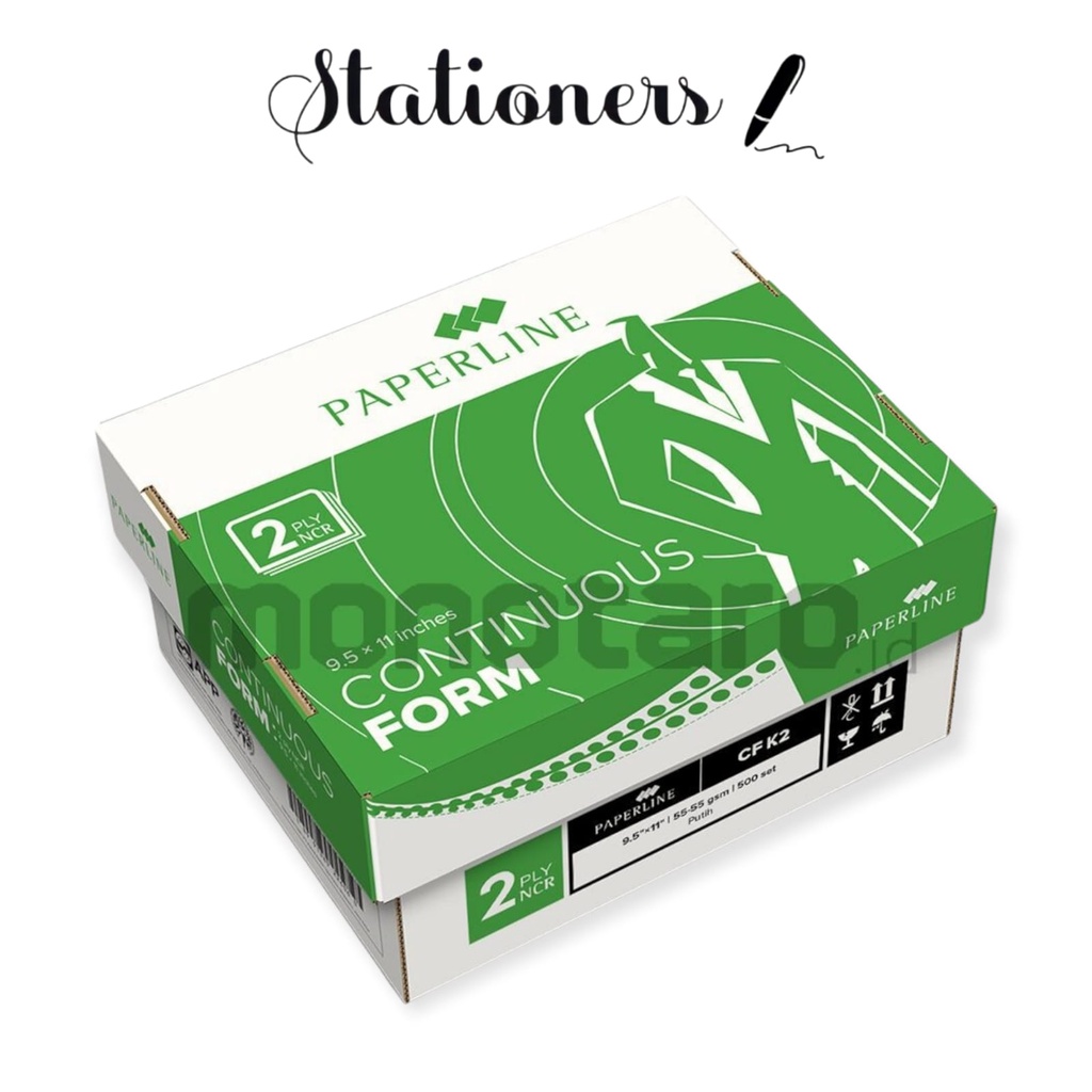 

Continuous Form Paperline 2 Ply 9 1/2 x 11 in (K2)