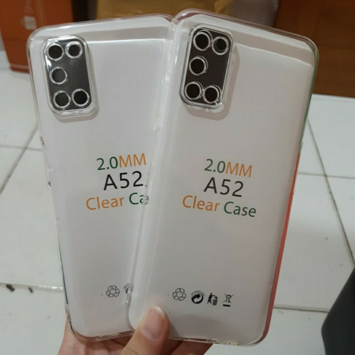 C/C- Softcase Clear Case Silikon Kondom Case Bening Casing Oppo A52/A72/A92