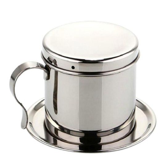 MOJOYCE Filter Saring Kopi Vietnamese Coffee Drip Pot Stainless - LC2