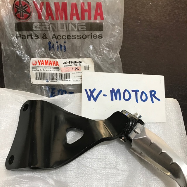 DUDUKAN FOOTSTEP KIRI BELAKANG MIO SMILE/SOUL LAMA/SPORTY ORI