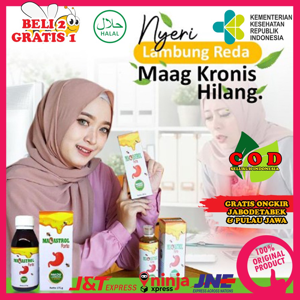 

Madu Magastrol Forte - Beli 2 Gratis 1, Obat Asam Lambung Maag Gerd 100% Original