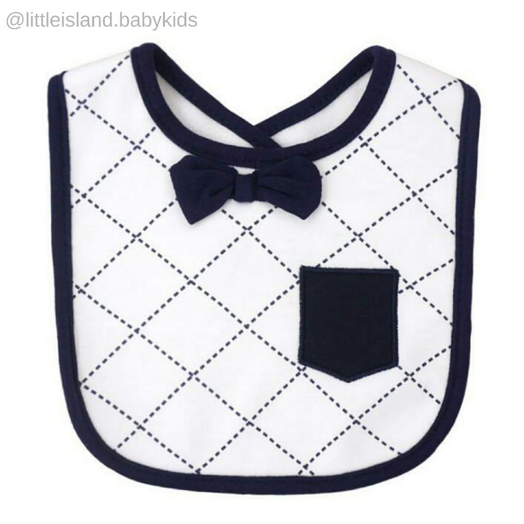 LIN073 Baby Bib/ Slabber/ Clemek Bayi Cotton Blends Premium