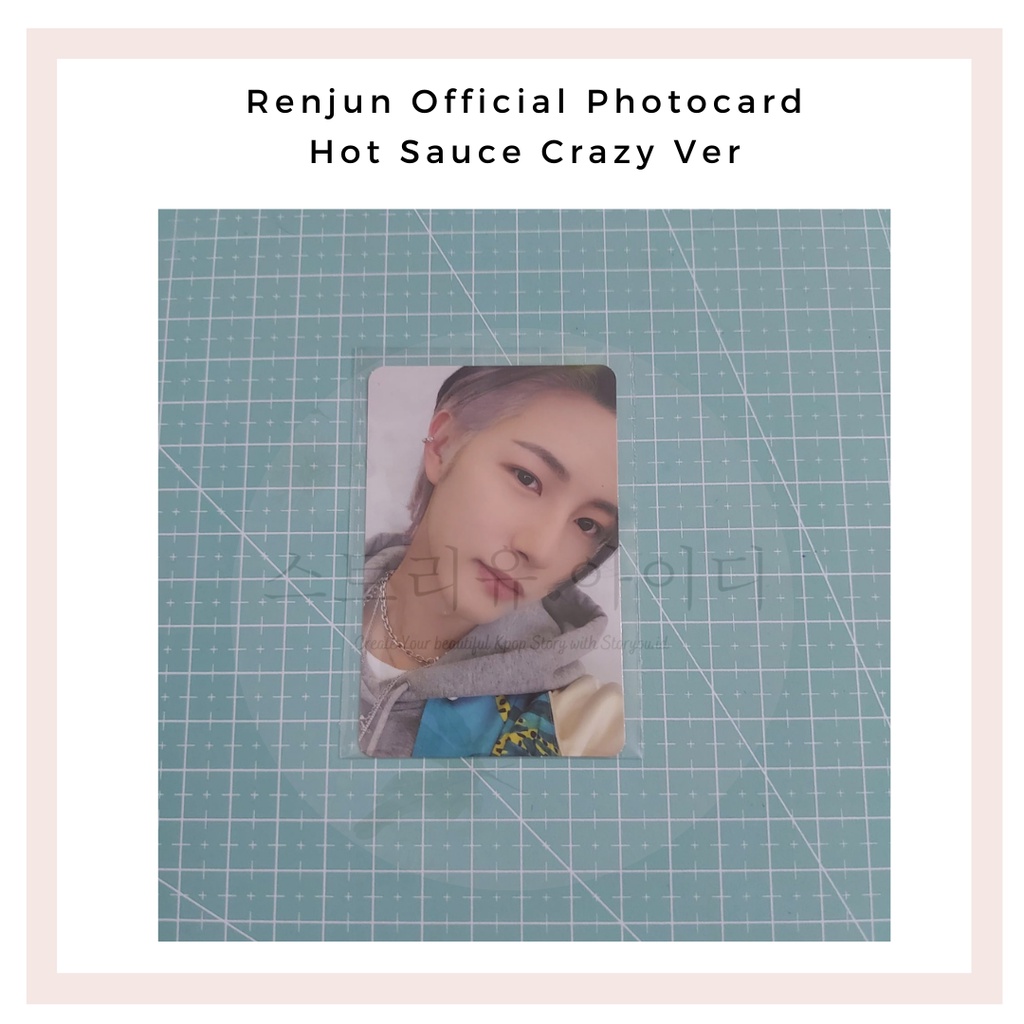 Renjun Official Photocard Hot Sauce Crazy Ver