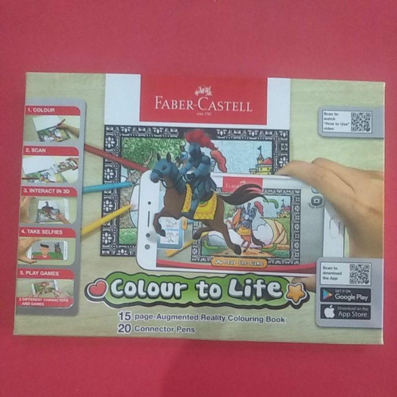 

Jual Faber Castell Colour to Life Colouring Book