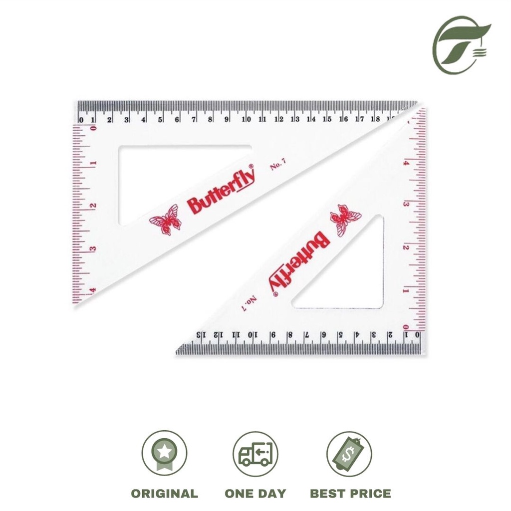 

PENGGARIS SEGITIGA NO.7 BUTTERFLY