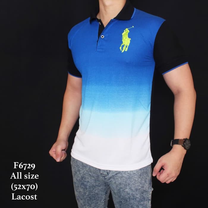 TERMURAH  Polo Shirt Gradasi / Polo Distro Gradasi / F6