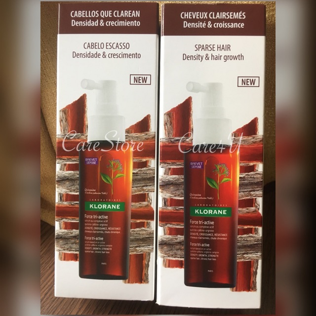 Klorane Force Tri Active 100 Ml Chronic Hair Loss Serum Shopee Indonesia