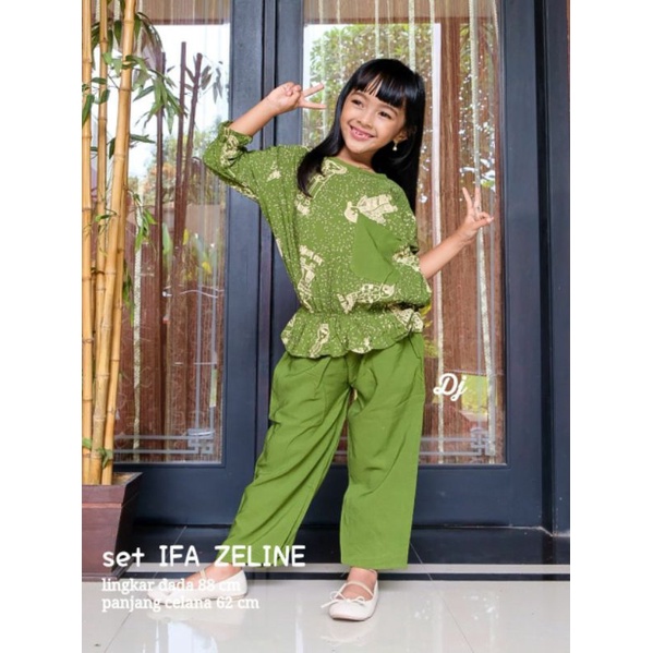 ONESET ONE SET RAYON SETELAN STELAN ANAK PEREMPUAN