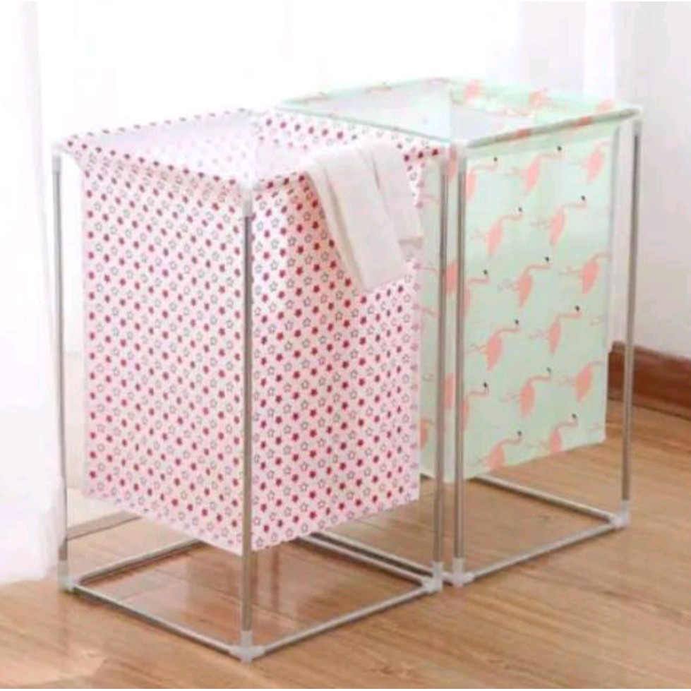 LAUNDRY STAND Pipa Keranjang cucian berdiri spoonbond