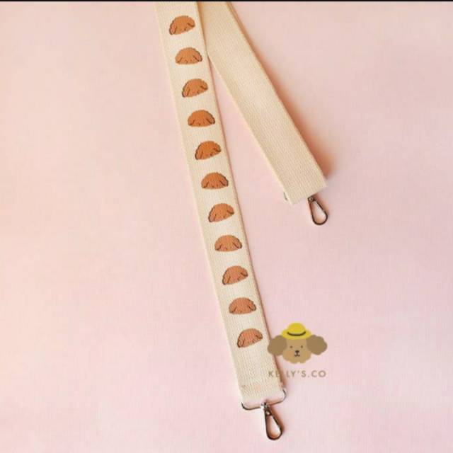 Kellysandco Bag Strap Lazy Poodle