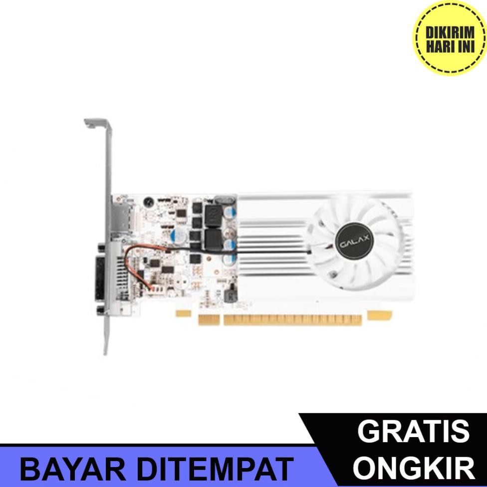 (BAYAR DITEMPAT) JD1051 GALAX GEFORCE GT 1030 2GB GDDR5 EXOC WHITE