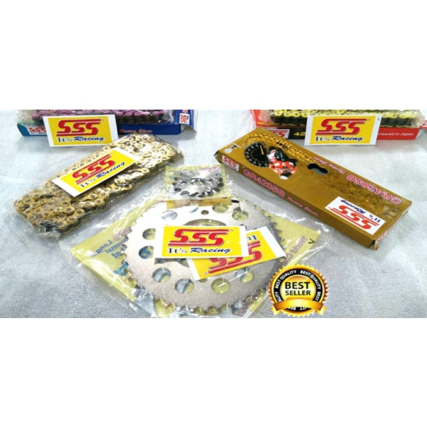 Gear set SSS CB150R / CBR150R / Megapro / Verza Termurah - 37s/d40 Berkualitas