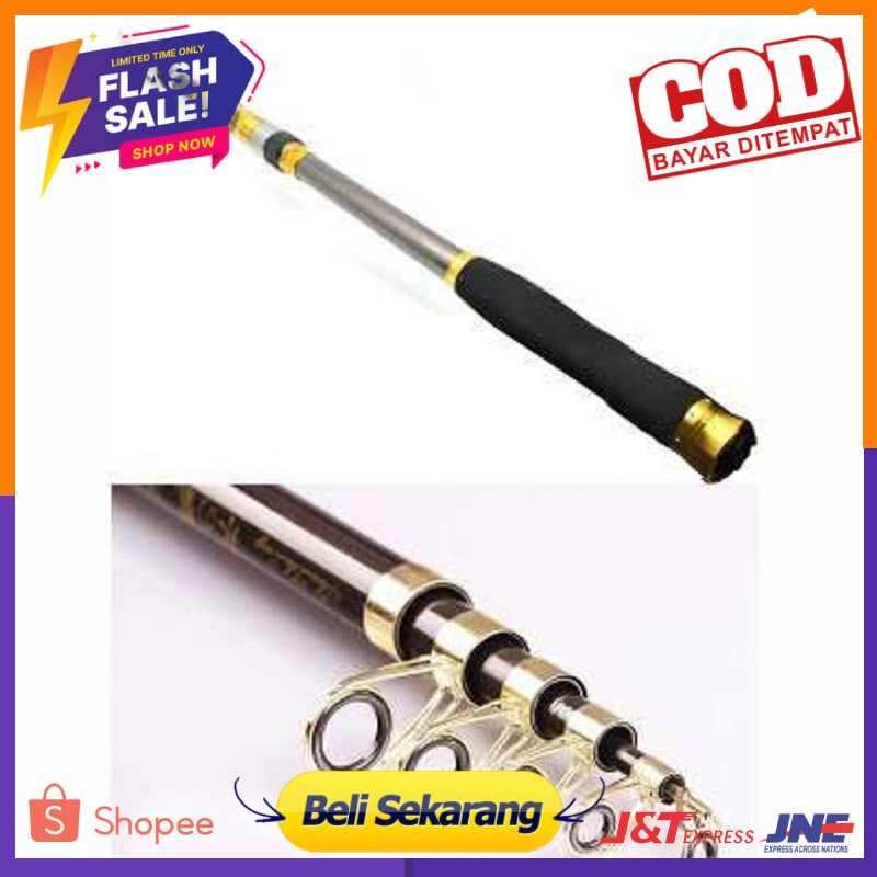 Yuelong Joran Pancing Portable Telescopic Carbon Fiber