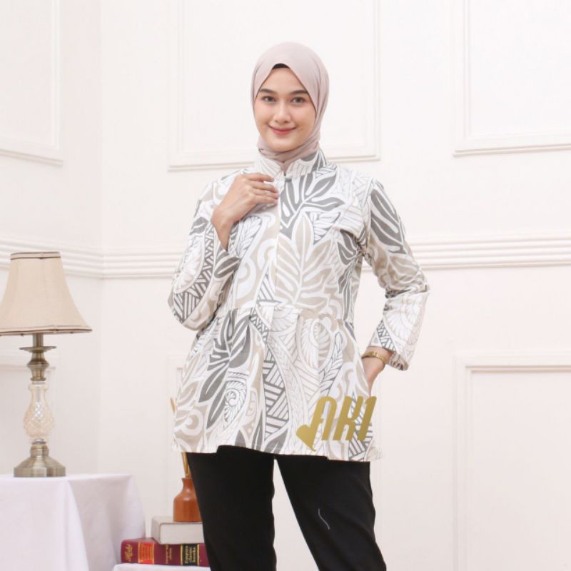 BAJU ATASAN BATIK WANITA MODERN